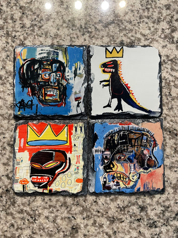 Artsy Photo Coaster Sets (Square &amp; Circle with Glossy finish)