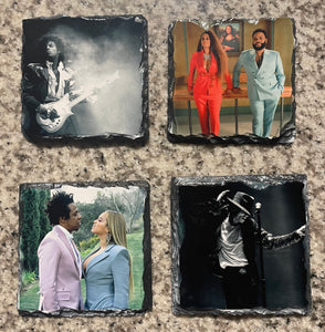 Legendary Musical Artist Coaster Sets (Square & Circle with Glossy finish)